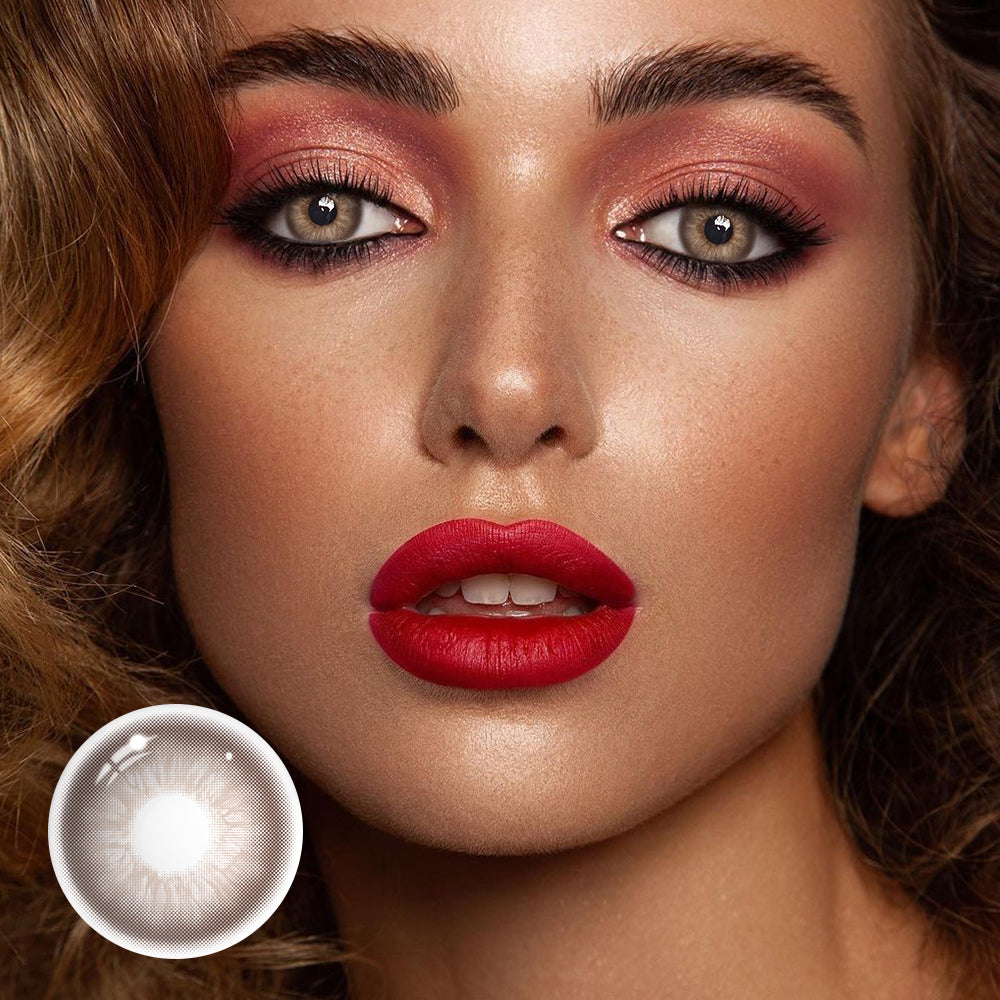 Celeste Brown Coloured Contact Lenses Secondary image