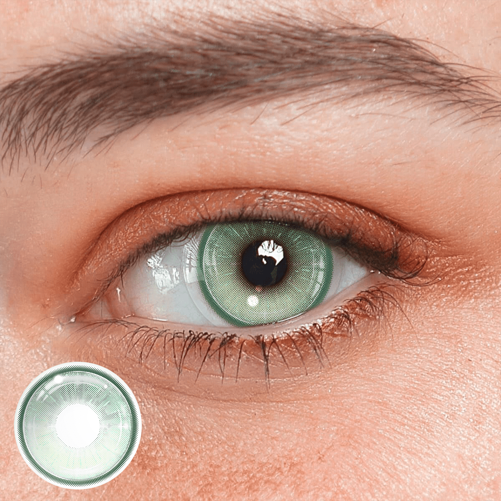 Felicia Green Coloured Contact Lenses - BEAUEYE (UK) Main image