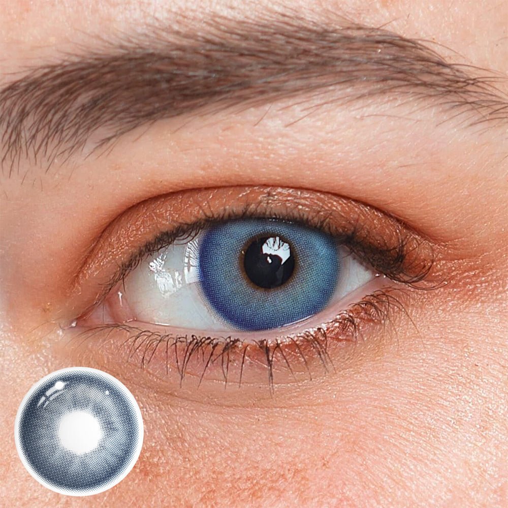 Feya Blue Coloured Contact Lenses - BEAUEYE (UK) Main image