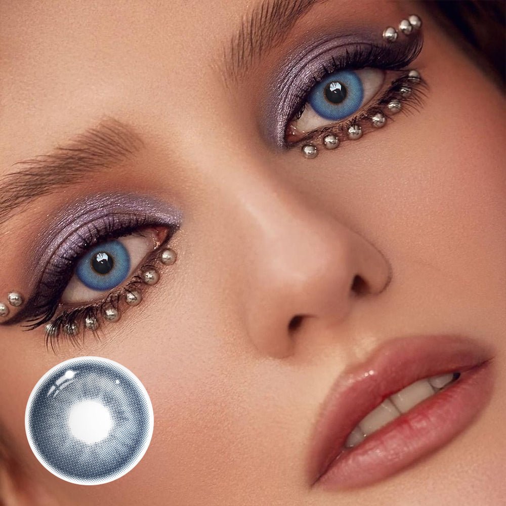 Feya Blue Coloured Contact Lenses Secondary image