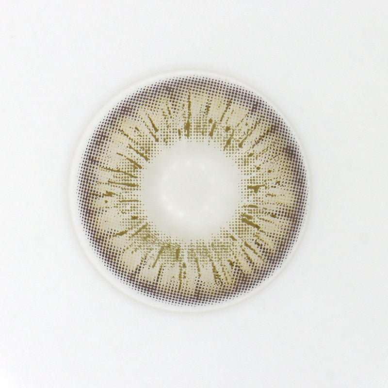 Flower Brown Coloured Contact Lenses - BEAUEYE (UK)