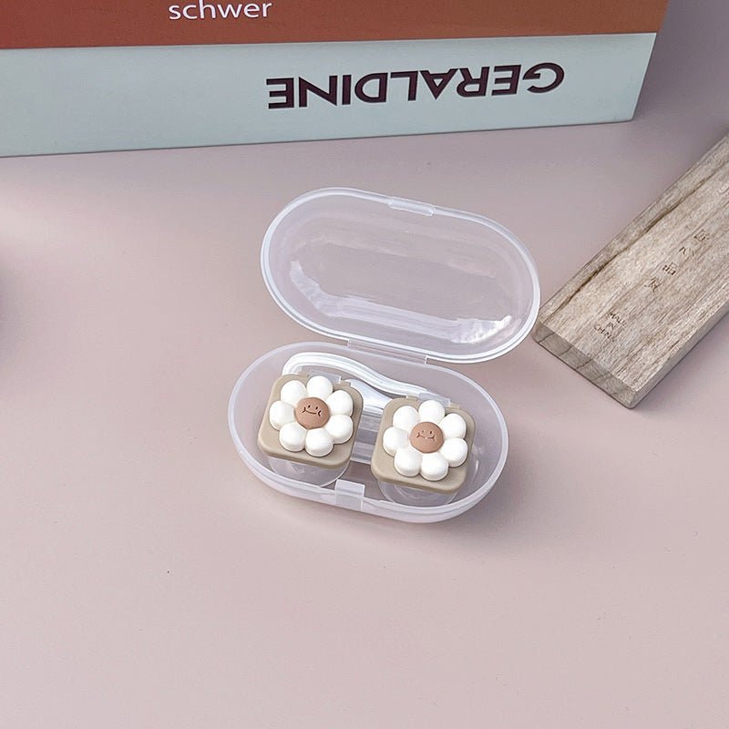 Flower Colored Contact Lens Case - BEAUEYE (UK)