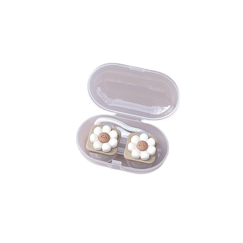 Flower Colored Contact Lens Case - BEAUEYE (UK)