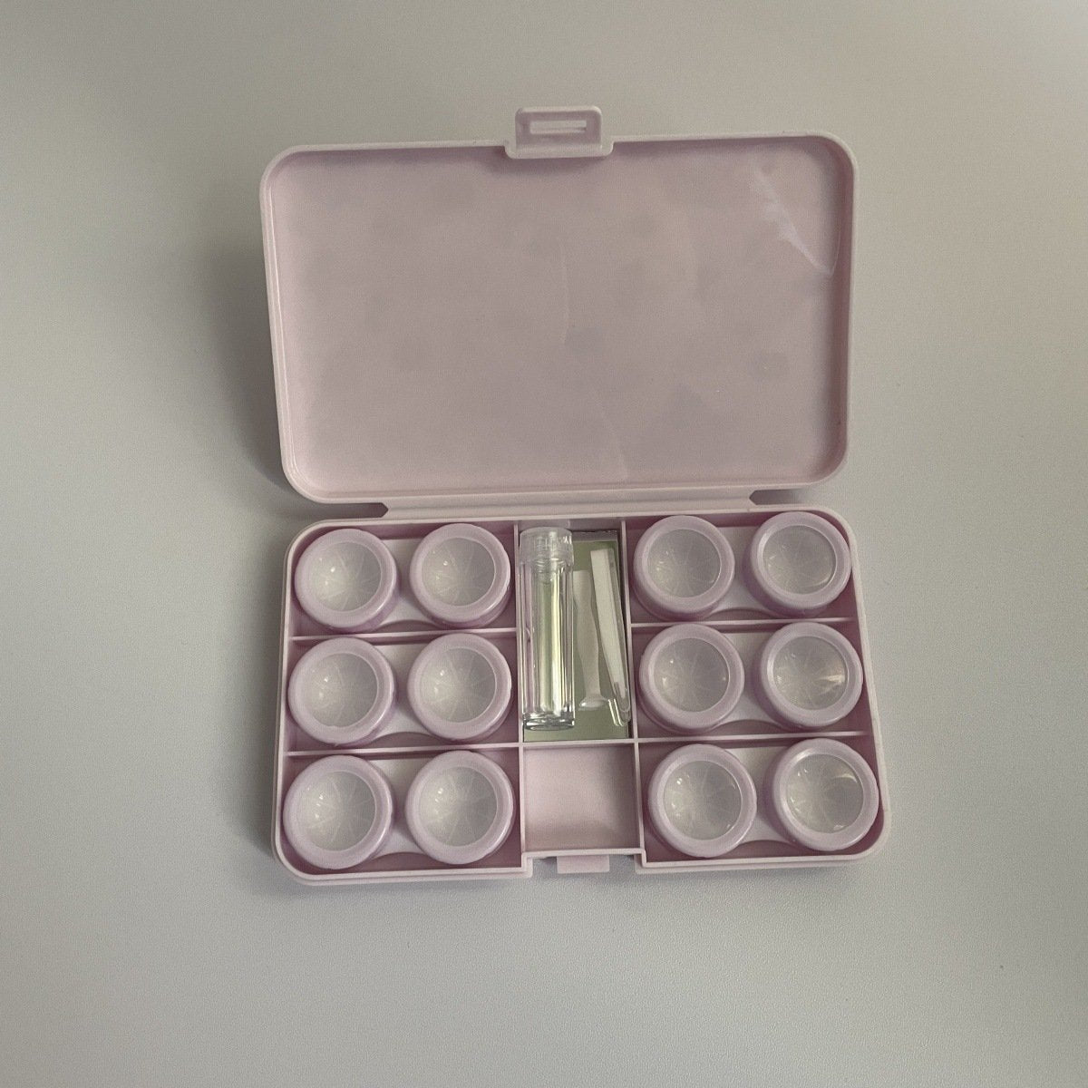 Flowers Puppy Colored Contact Lens Case - BEAUEYE (UK)