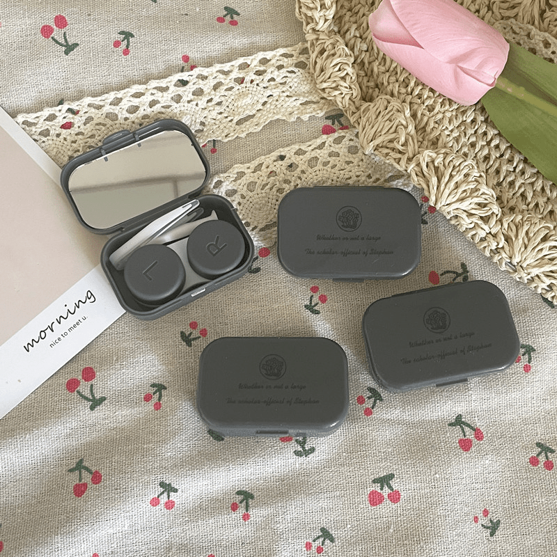 French Lazy Style Colored Contact Lens Case - BEAUEYE (UK)