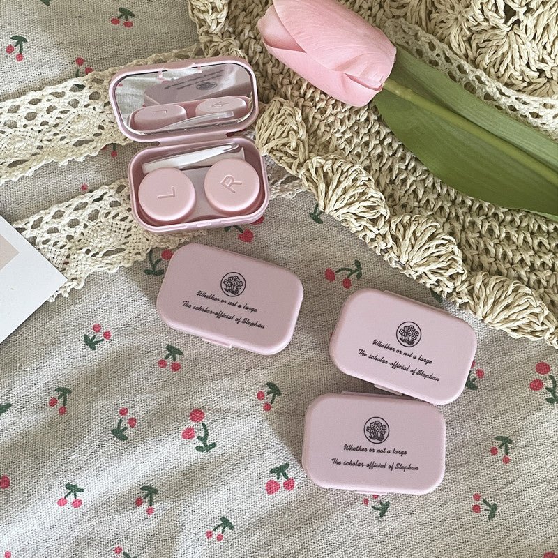French Lazy Style Colored Contact Lens Case - BEAUEYE (UK)