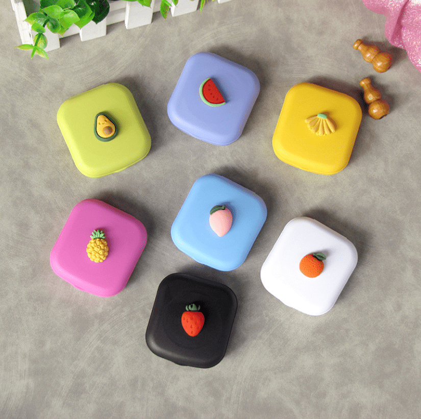 Fruit Box Multicolor Colored Contact Lens Case - BEAUEYE (UK) Main image