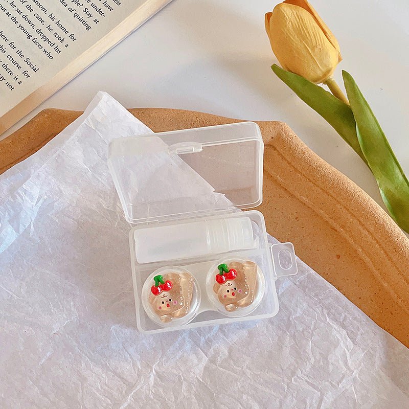 Fruit Little Bear Colored Contact Lens Case - BEAUEYE (UK)