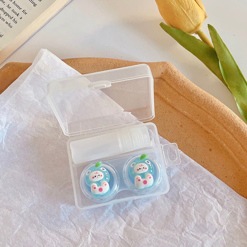 Fruit Little Bear Colored Contact Lens Case - BEAUEYE (UK)