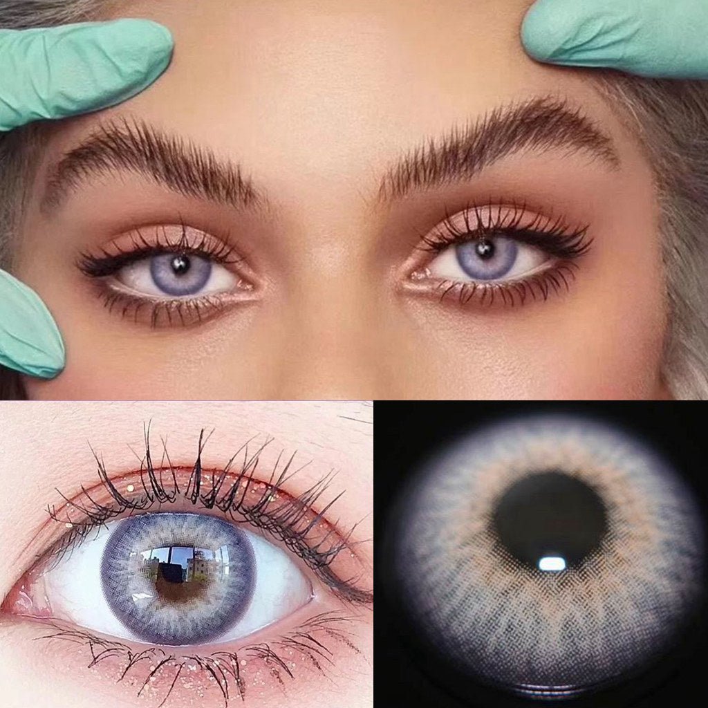 Galor Violet Coloured Contact Lenses Secondary image