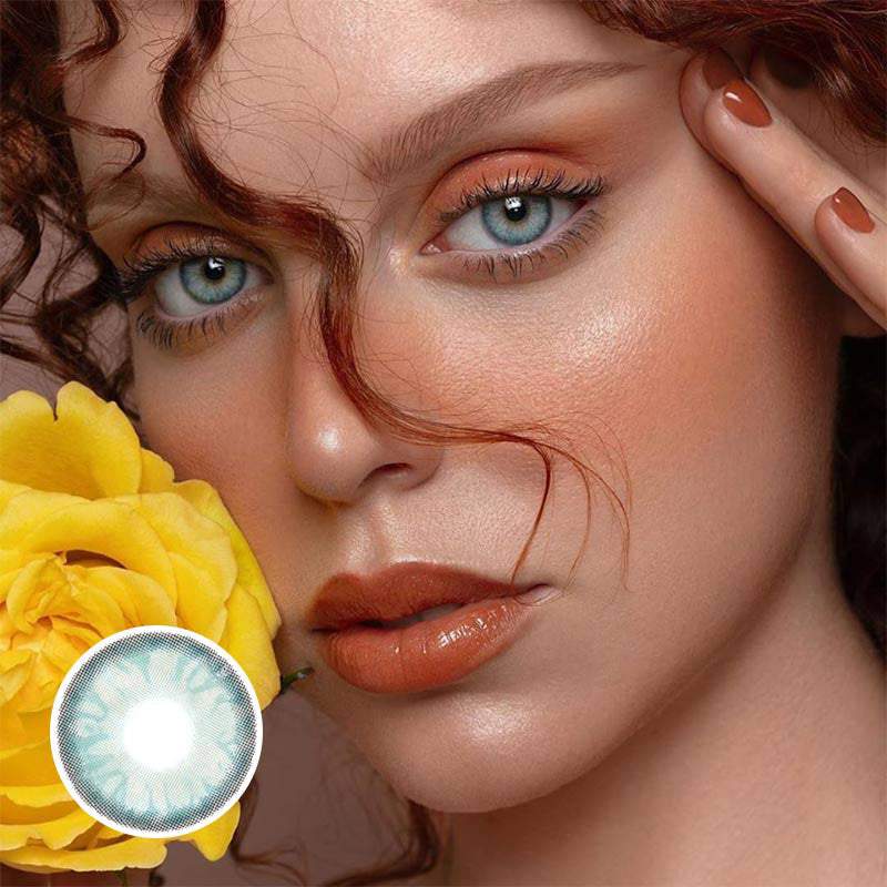 Gem Green Daily (10 Pcs) Coloured Contact Lenses Secondary image