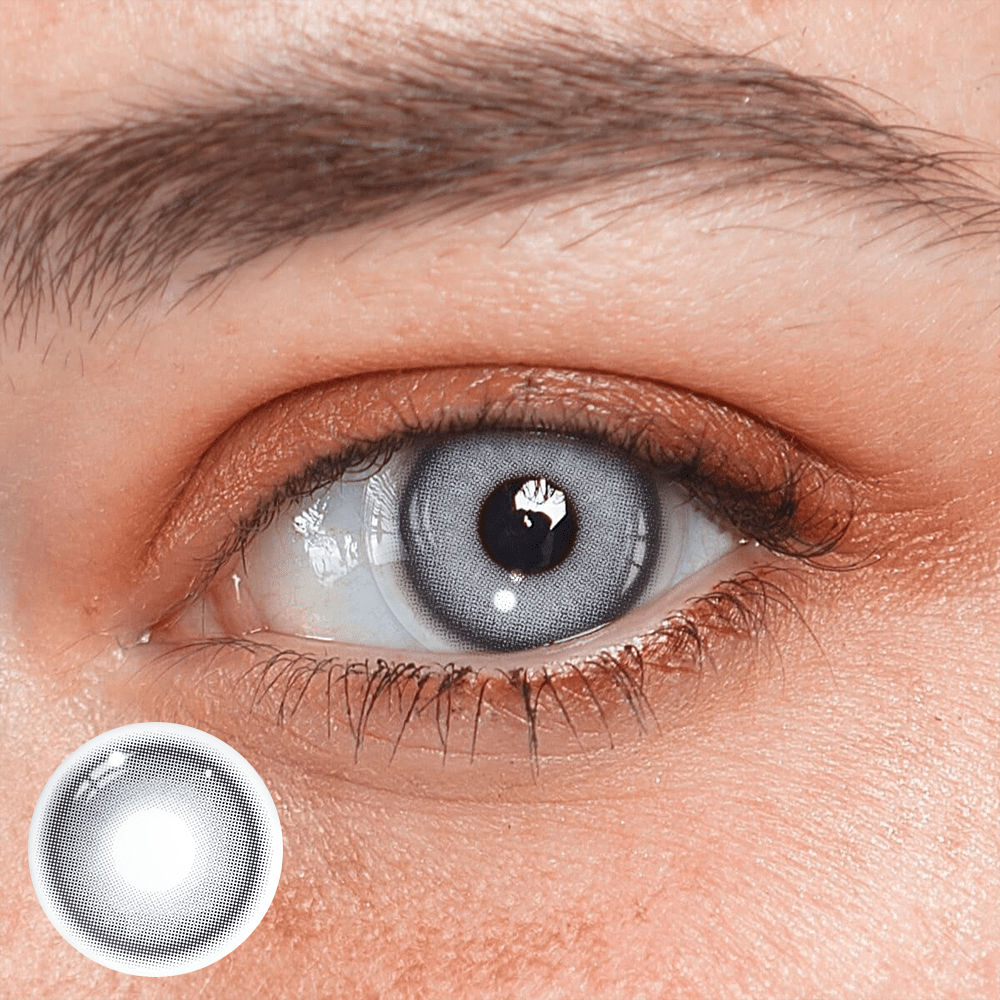 Geranium Blue Coloured Contact Lenses - BEAUEYE (UK) Main image