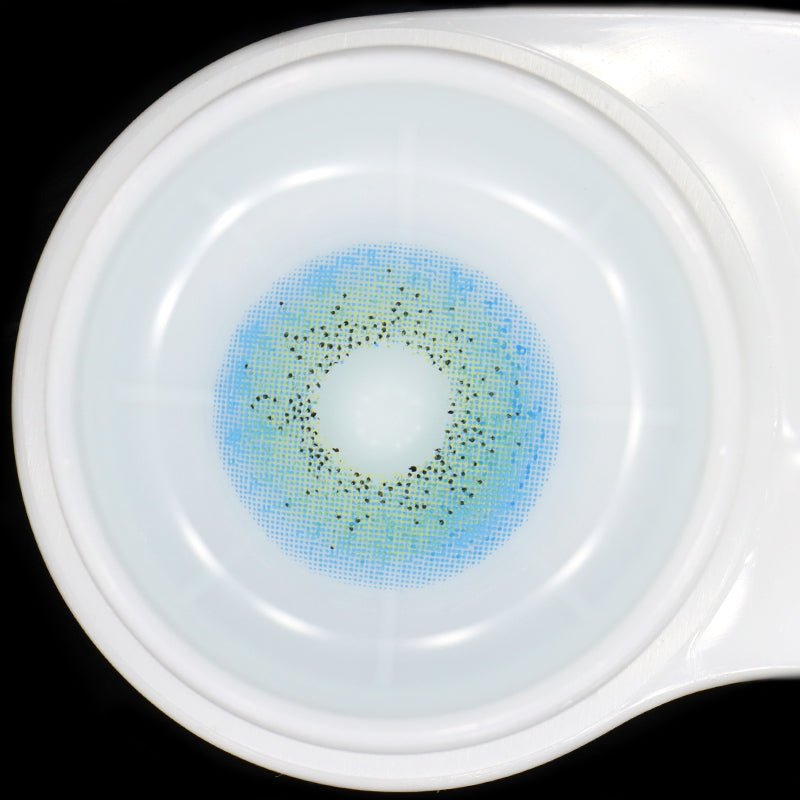Gimlet Marshmallow Blue Coloured Contact Lenses - BEAUEYE (UK)