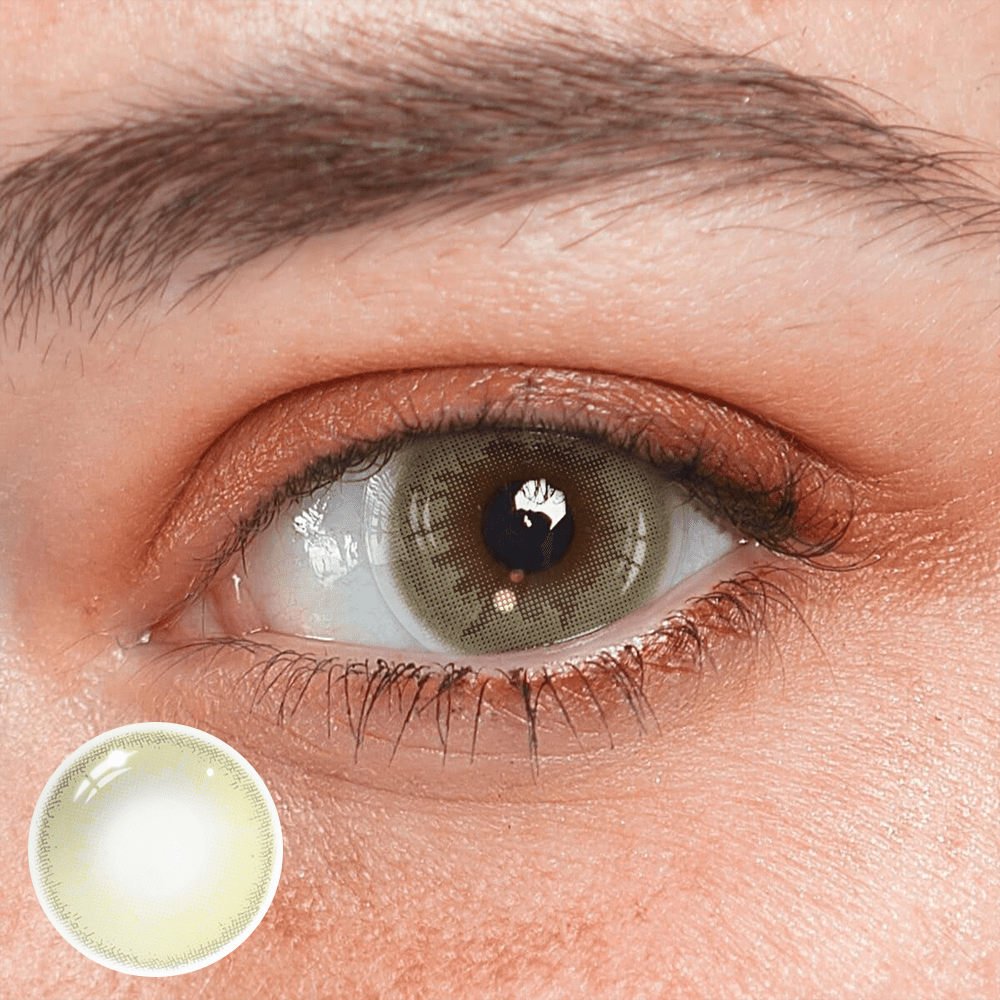 GLOW GRAY CARAMEL Coloured Contact Lenses - BEAUEYE (UK) Main image