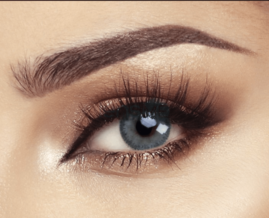GLOW  NAVY GRAY  Coloured Contact Lenses Secondary image