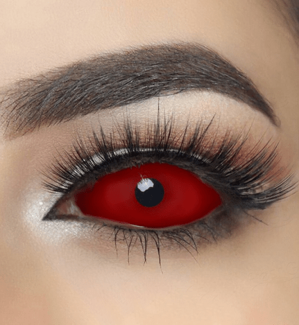 Halloween 22mm Red Sclera Coloured Contact Lenses - BEAUEYE (UK) Main image