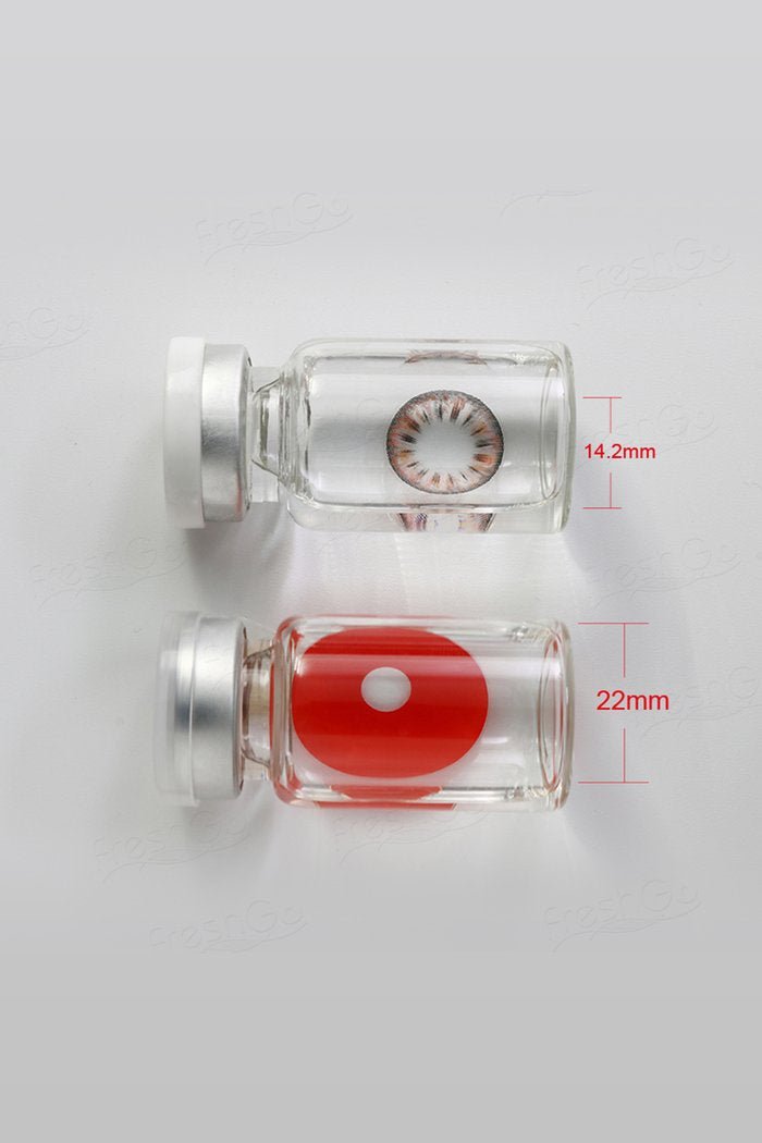Halloween 22mm Red Sclera Coloured Contact Lenses - BEAUEYE (UK)