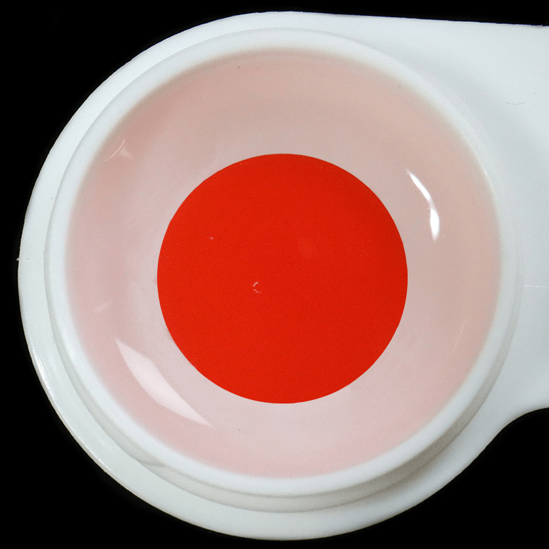 Halloween All Red Coloured Contact Lenses - BEAUEYE (UK)