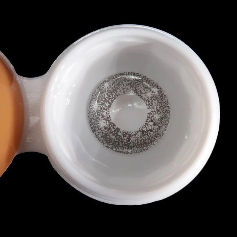 Halloween Blinking Blink Gray Coloured Contact Lenses - BEAUEYE (UK)