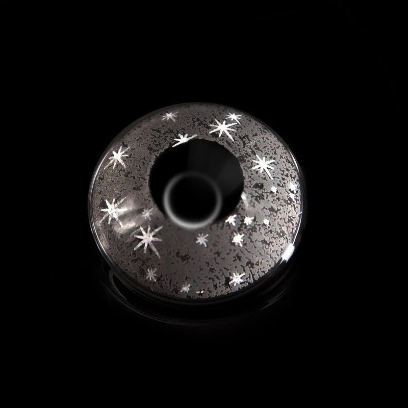 Halloween Blinking Blink Gray Coloured Contact Lenses - BEAUEYE (UK)