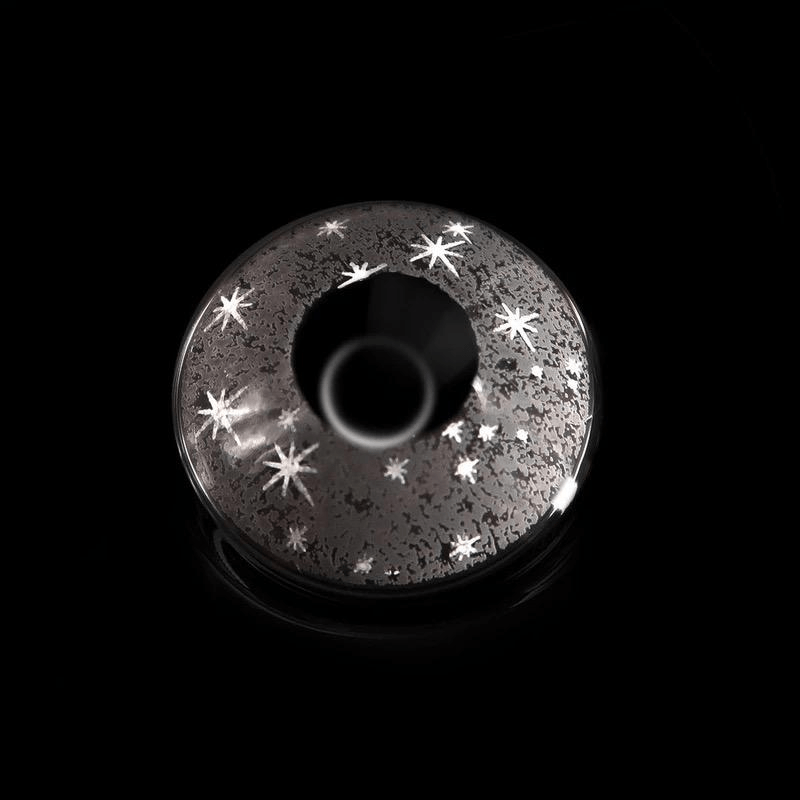 Halloween Blinking Lighten Gray Coloured Contact Lenses - BEAUEYE (UK)