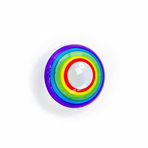 Halloween Cosplay RAINBOW Multicolor Coloured Contact Lenses - BEAUEYE (UK)