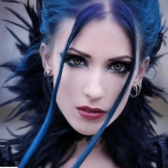 Halloween Cosplay RAINBOW Multicolor Coloured Contact Lenses - BEAUEYE (UK)