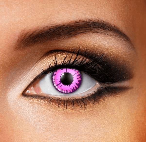 Halloween ENCHANTED PINK Coloured Contact Lenses - BEAUEYE (UK) Main image
