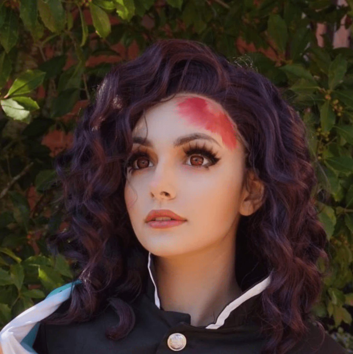 Halloween Miracle Wine-red Prescription Coloured Contact Lenses Secondary image