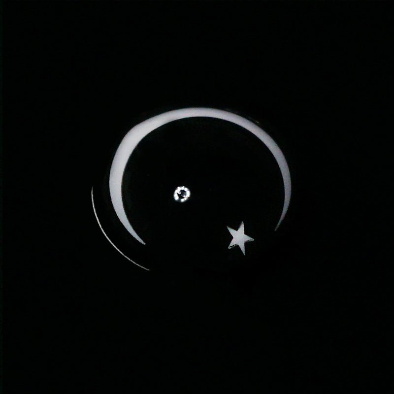 Halloween Moon star - White Contact Lenses - BEAUEYE (UK)
