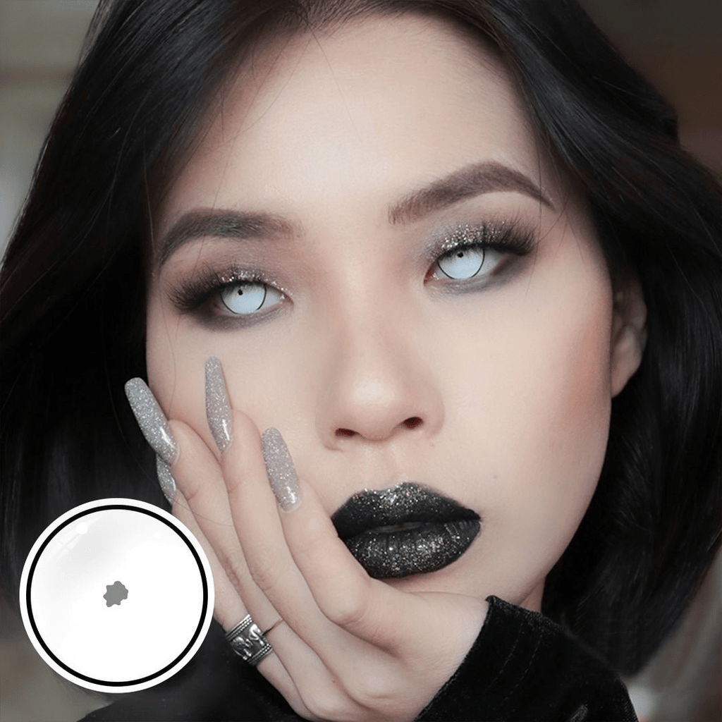 Halloween Rick White Contact Lenses - BEAUEYE (UK)