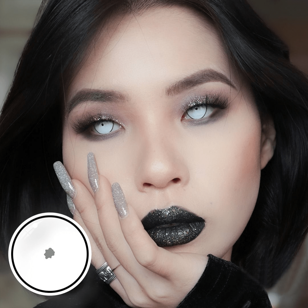 Halloween Rick White Contact Lenses - BEAUEYE (UK)