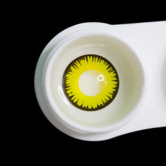 Halloween SOLAR ECLIPSE Coloured Contact Lenses - BEAUEYE (UK)