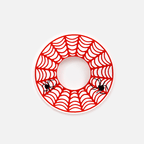 Halloween Spider Web Red Contact Lenses - BEAUEYE (UK)