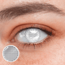 Halloween White Mesh Coloured Contact Lenses - BEAUEYE (UK)