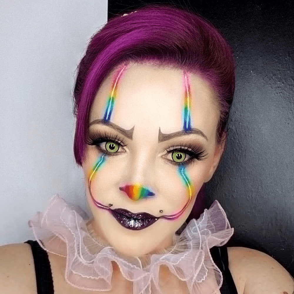 Halloween Yellow Manson Coloured Contact Lenses - BEAUEYE (UK) Main image