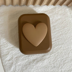 Heart Shape Colored Contact Lens Case - BEAUEYE (UK)