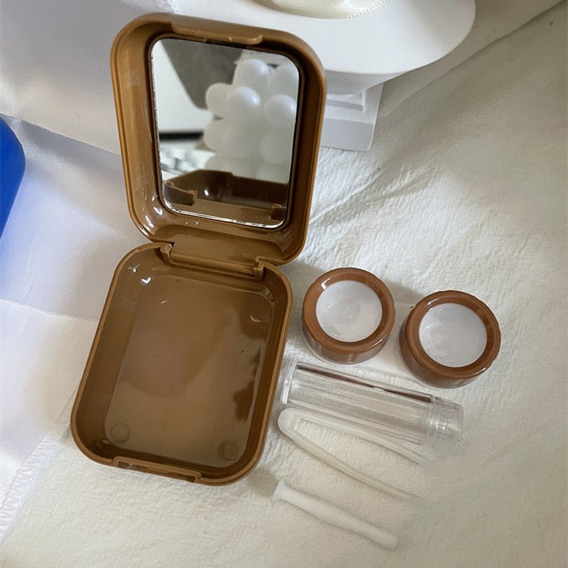 Heart Shape Colored Contact Lens Case - BEAUEYE (UK)
