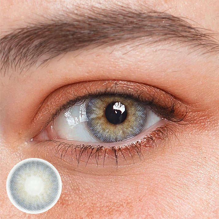 Hesper Blue Prescription Coloured Contact Lenses - BEAUEYE (UK) Main image