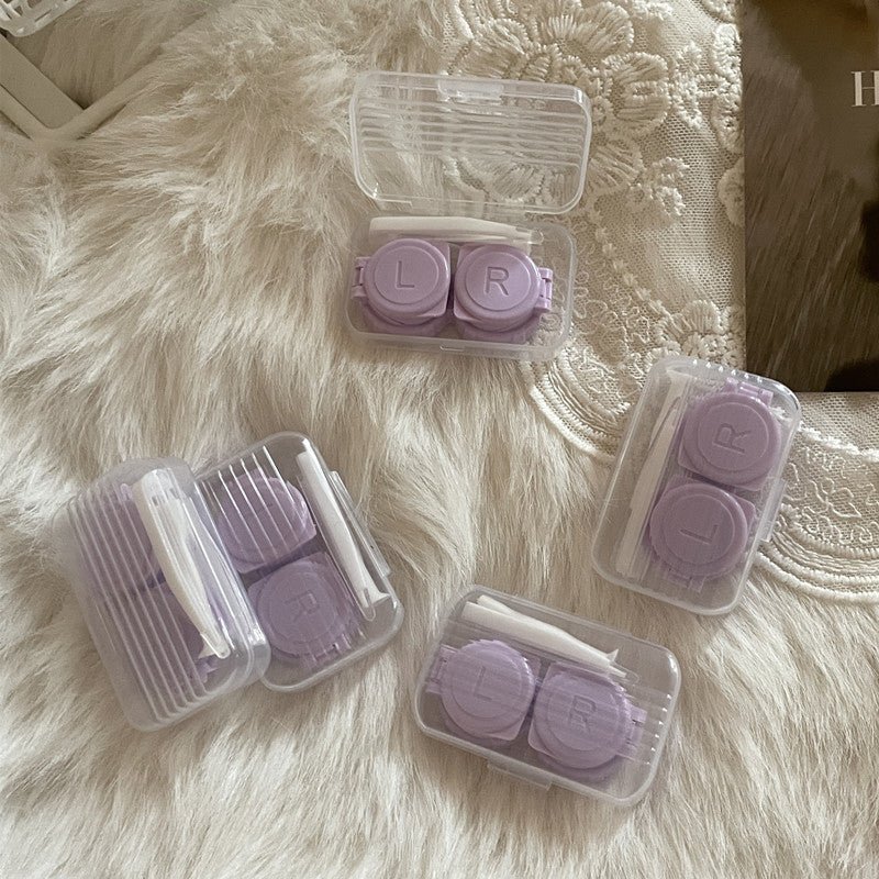 INS like Fish Transparent Simple Colored Contact Lens Case - BEAUEYE (UK)