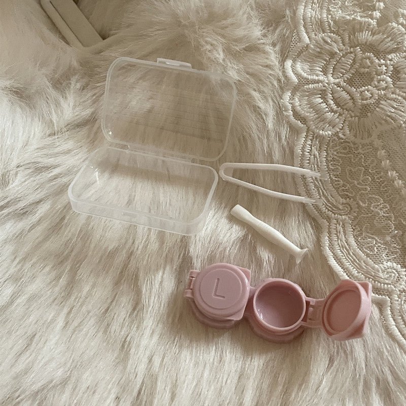 INS like Fish Transparent Simple Colored Contact Lens Case - BEAUEYE (UK)