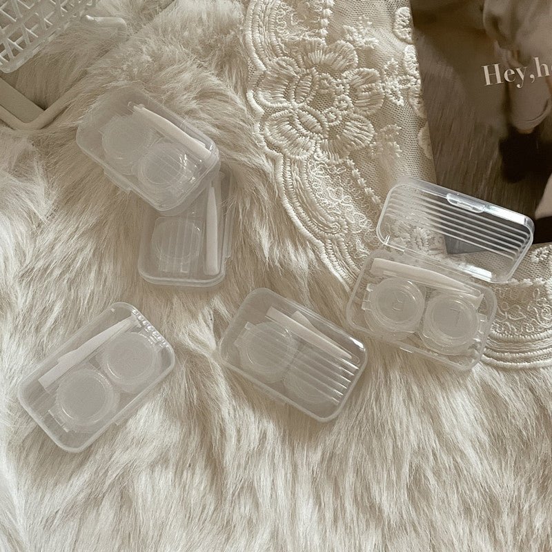 INS like Fish Transparent Simple Colored Contact Lens Case - BEAUEYE (UK)