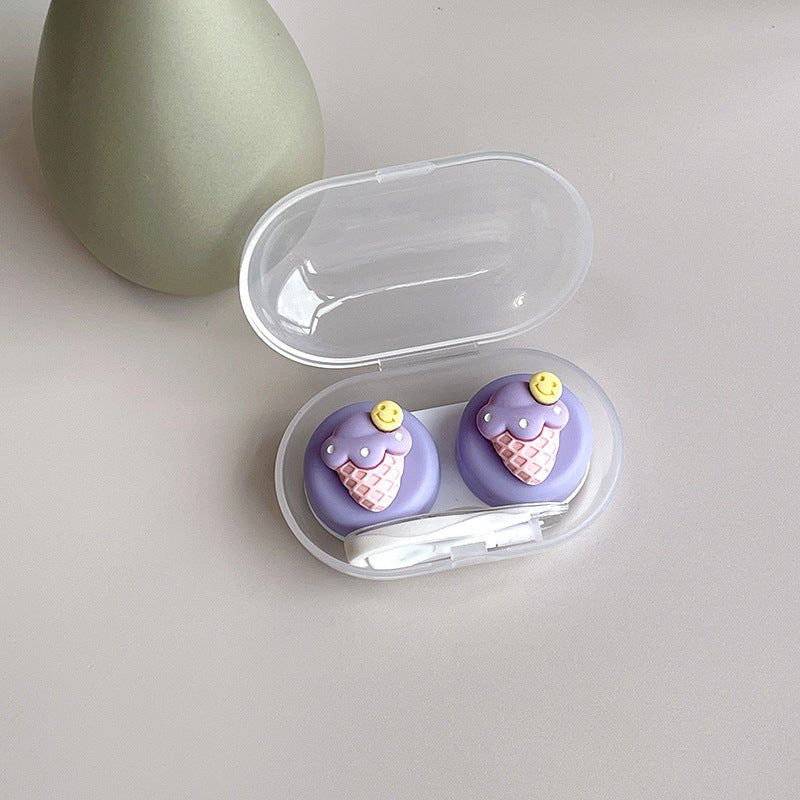 INS Simple Cute DIY Colored Contact Lens Case - BEAUEYE (UK)