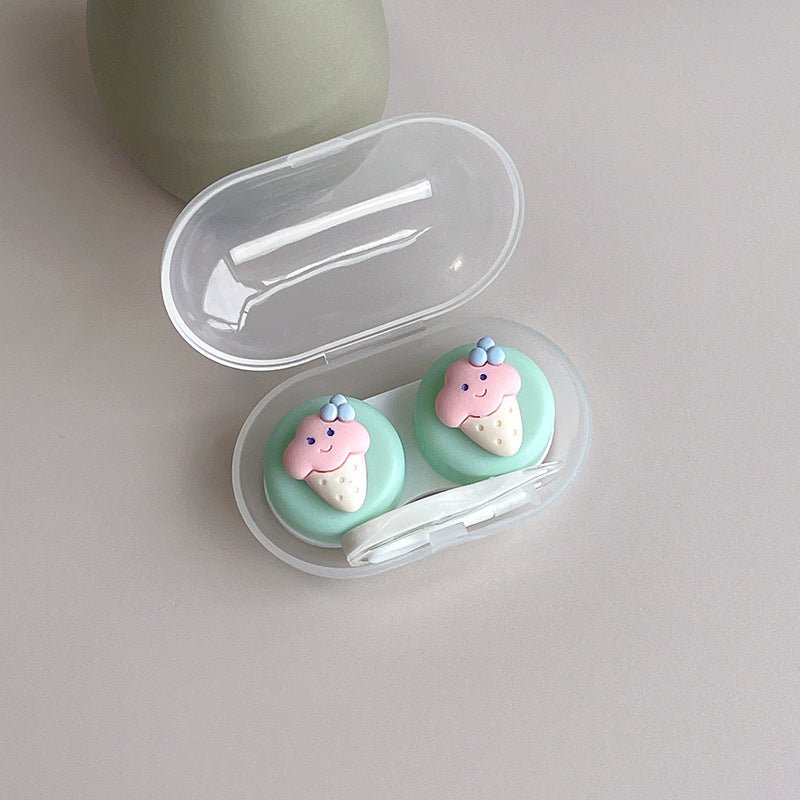 INS Simple Cute DIY Colored Contact Lens Case - BEAUEYE (UK)