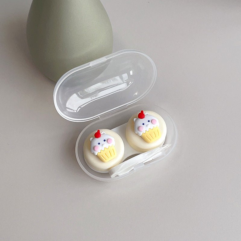 INS Simple Cute DIY Colored Contact Lens Case - BEAUEYE (UK)
