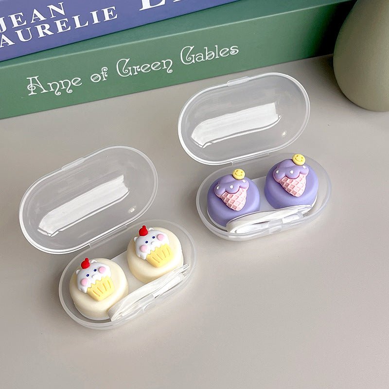 INS Simple Cute DIY Colored Contact Lens Case - BEAUEYE (UK)