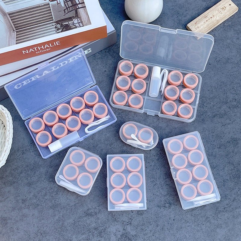 INS Simple Style Colored Contact Lens Case Secondary image