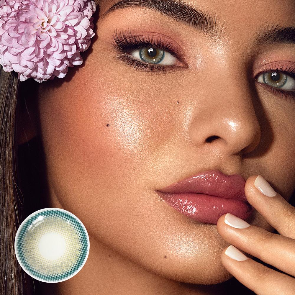 Isabella Grey Coloured Contact Lenses Secondary image
