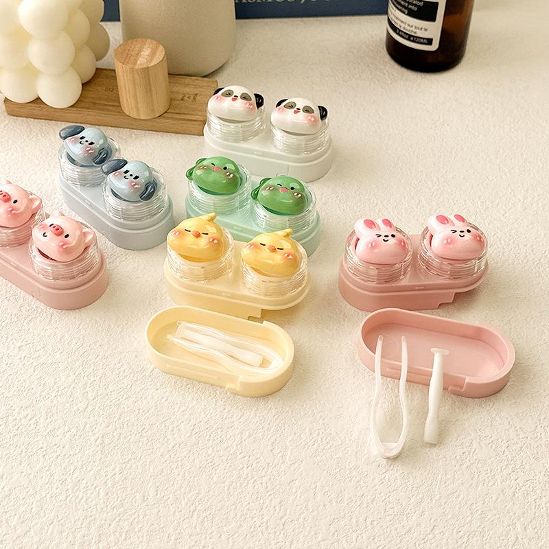 Cute Colored Contact Lens Case