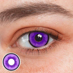 Cosplay Demon Slayer Purple Colored Contact Lenses